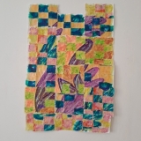 Tissage recomposé 77 x 52 cm 2025